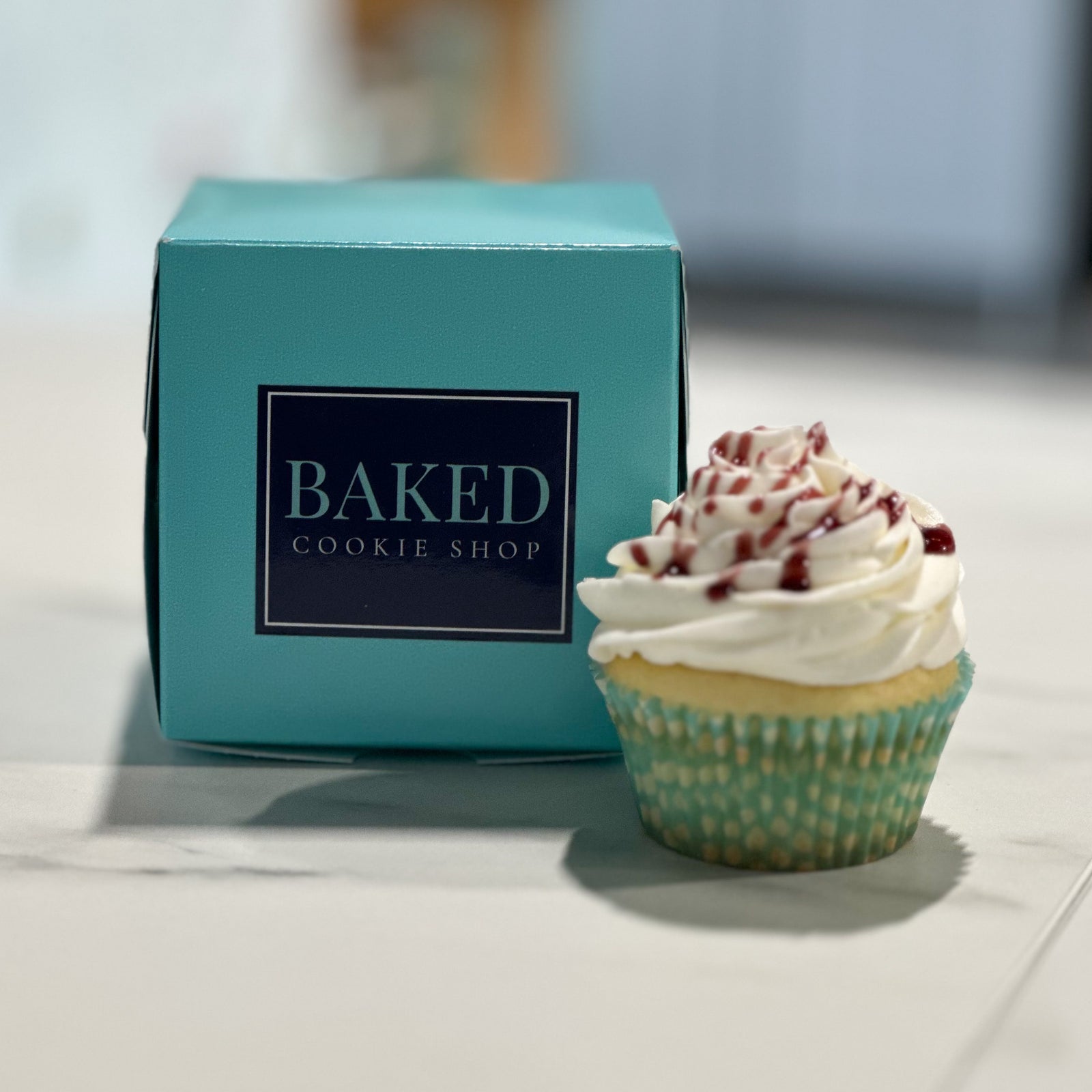 12 Almond Raspberry Cupcakes