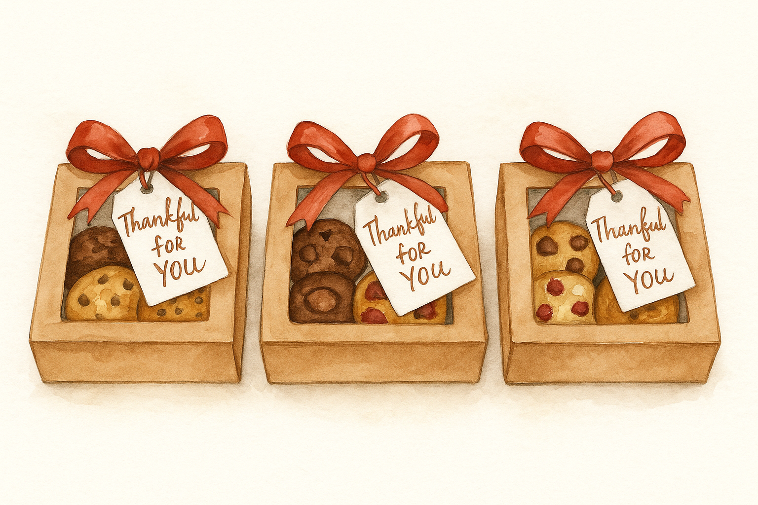 Mini Gourmet Gift Boxes — Teacher, Host & Friend Favorites