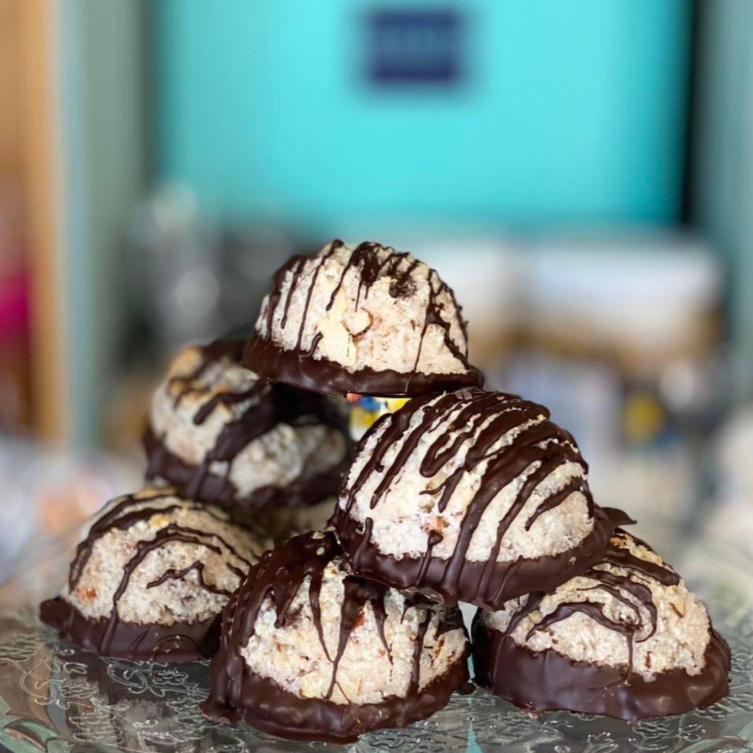 Gourmet Almond Joy Coconut Macaroon