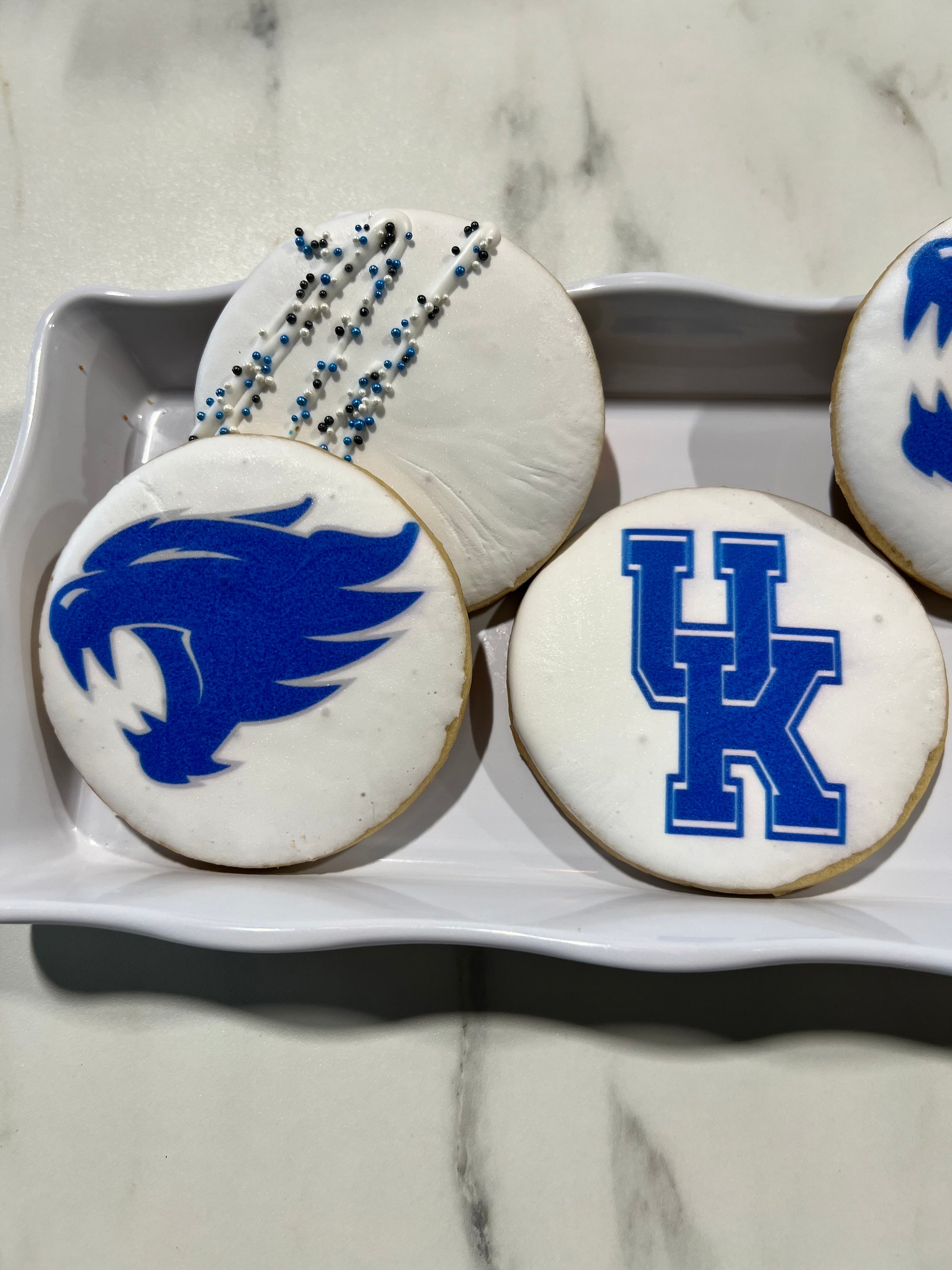 Small Round Logo Cookies