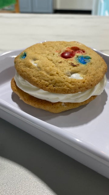 Classic M & M Chocolate Chip Cookies