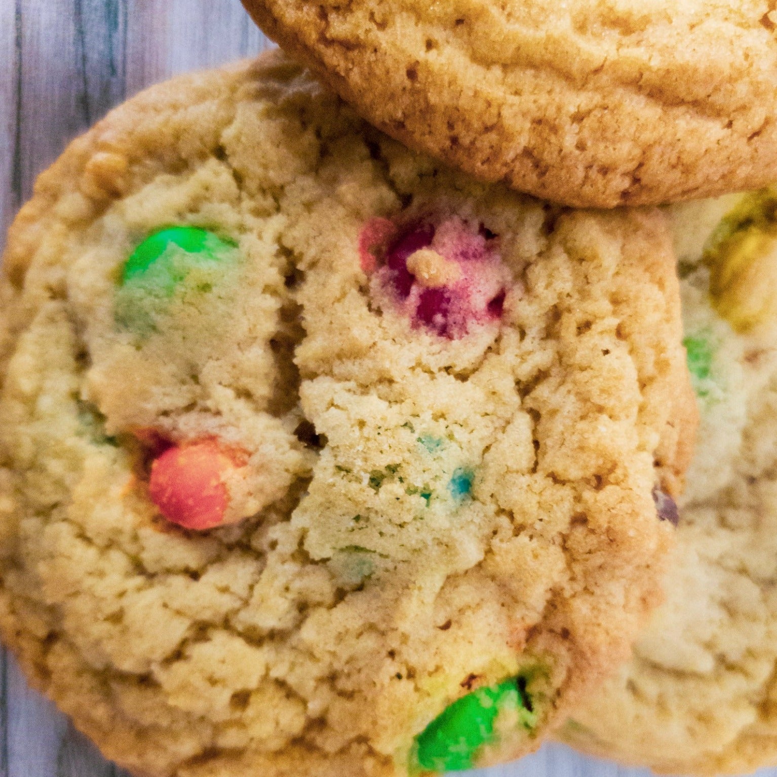 Classic M & M Chocolate Chip Cookies