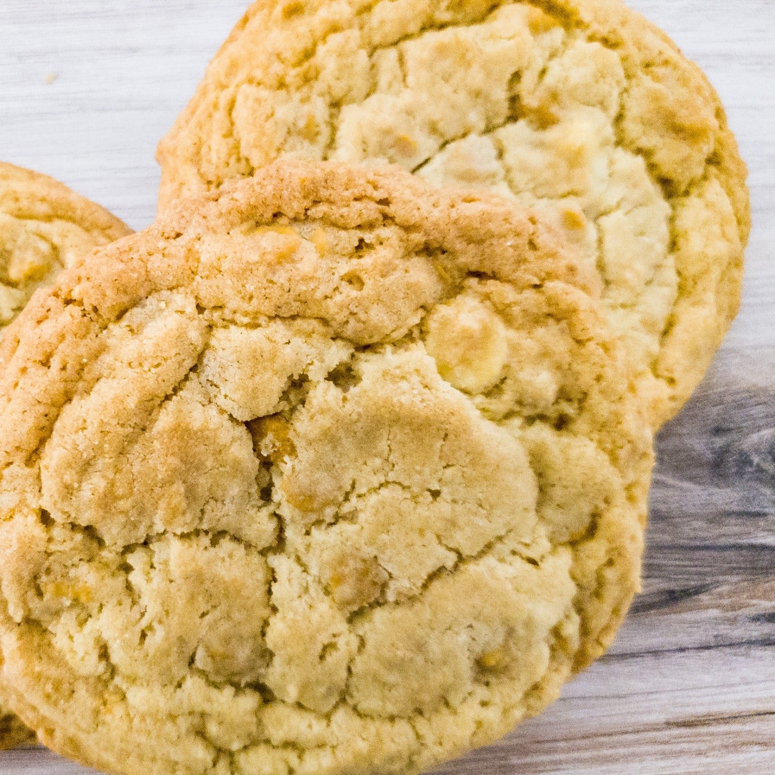 Classic White Chocolate Butterscotch Cookies
