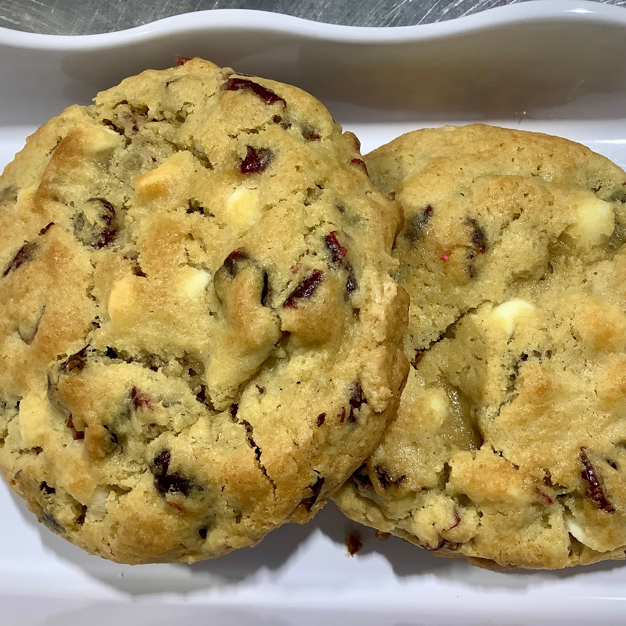 Gourmet White Chocolate Cranberry Cookie