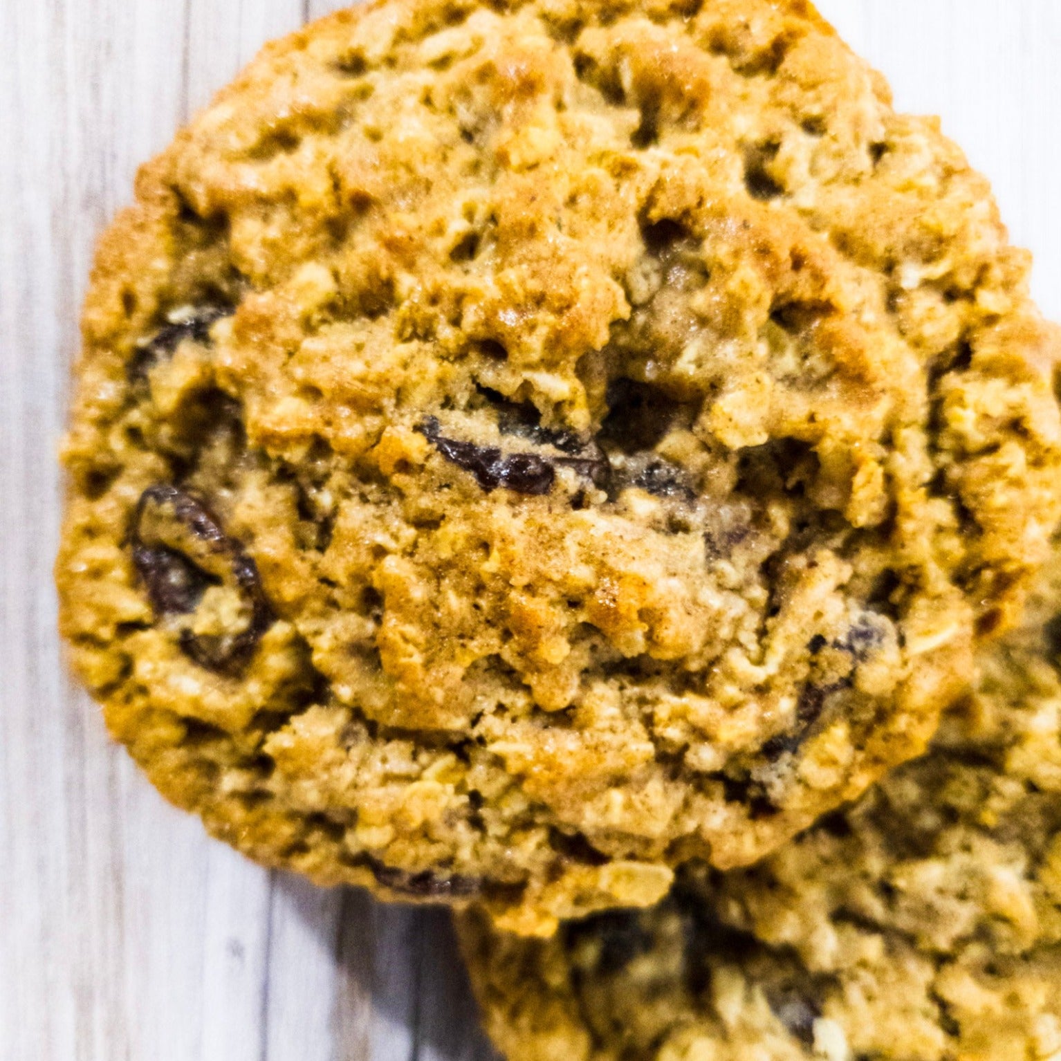 Classic Oatmeal  Raisin Cookies